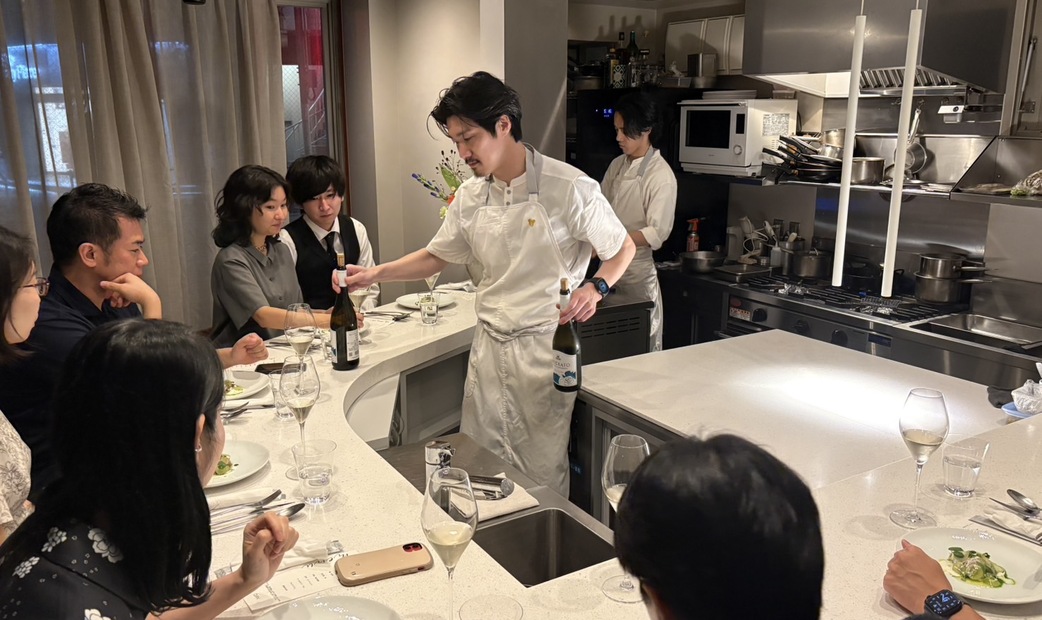 2025年9月　ミシュランガイド東京掲載 目の前の厨房から繰り出される高クオリティの逸品 カジュアルフレンチの人気店「DAN」で貸切イベント開催！