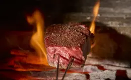Kobe Beef Rogama Charcoal Grilled Steak Ginza Ichimiya