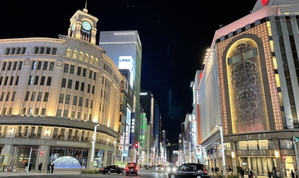 東京銀座街景