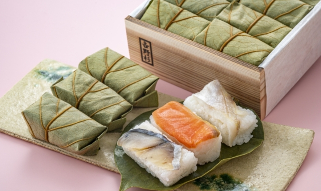 奈良美食鄉土料理柿葉壽司