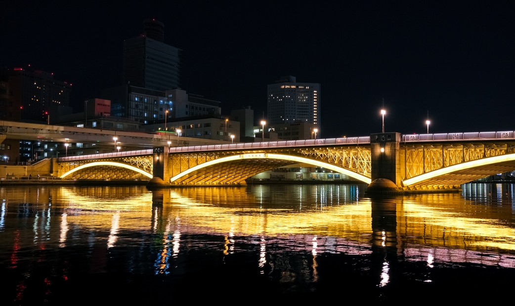 The View of Kuramae Bridge