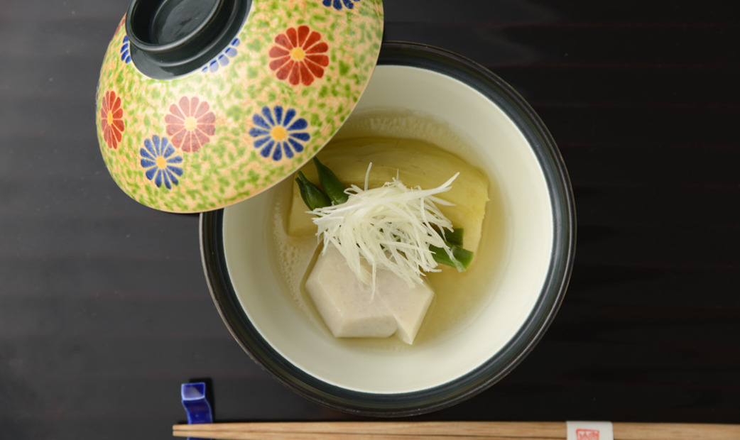 東京銀座日本料理安達直人的菜色照片