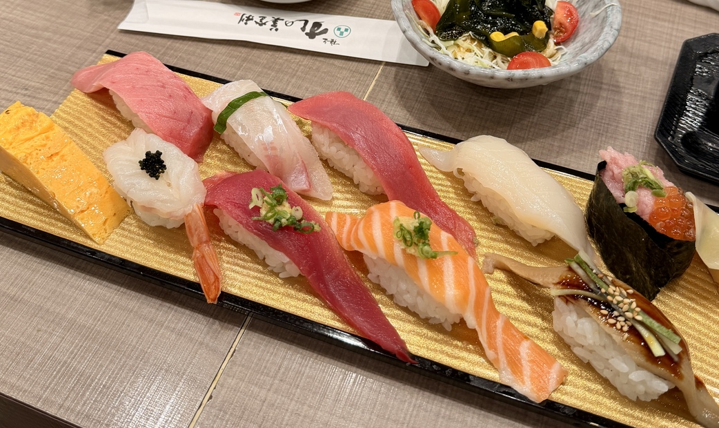 澀谷梅丘壽司美登利總本店午餐套餐