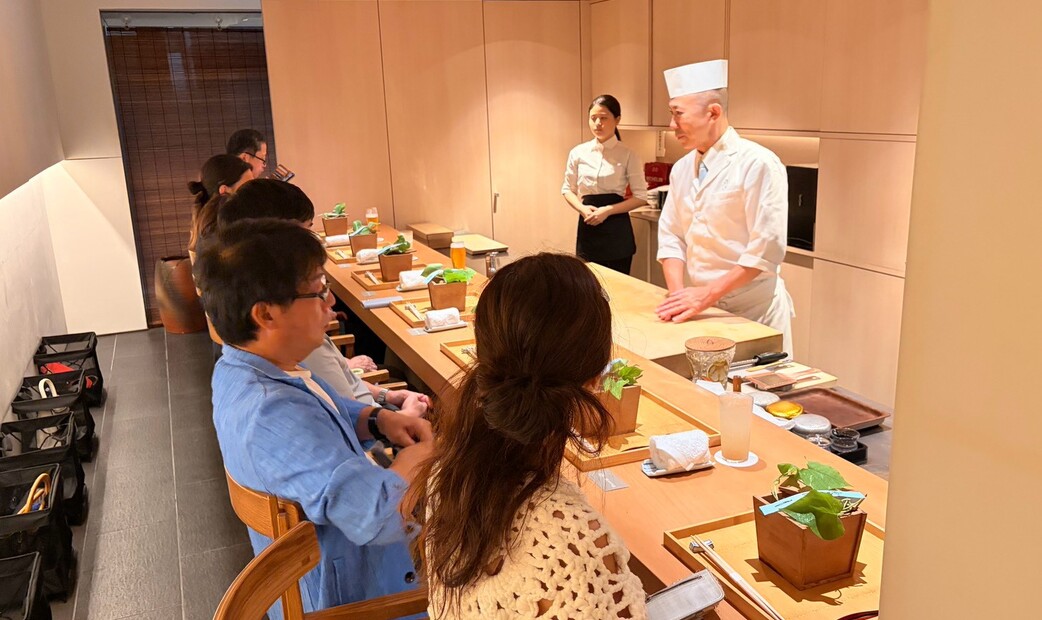 2026年8月 ミシュランガイド二つ星 味・美・香・器・優・技・季・室礼の八つにこだわり、心地良いひとときを提供する日本料理の名店「老松ひさ乃」で貸切イベント開催