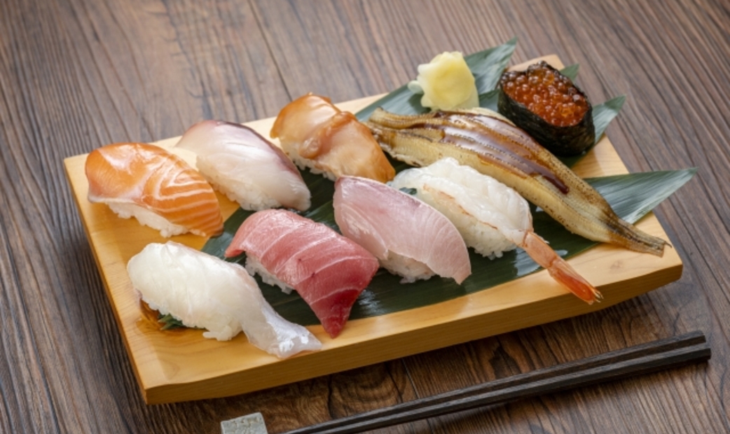 Many kind of Sushi