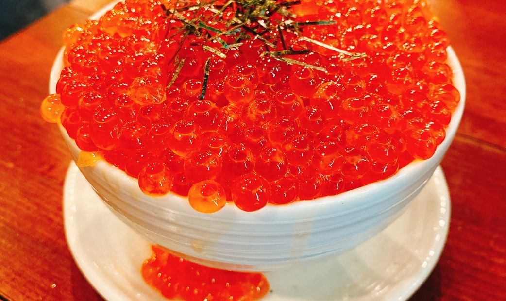 Ikura Donburi (Salmon Roe Bowl)